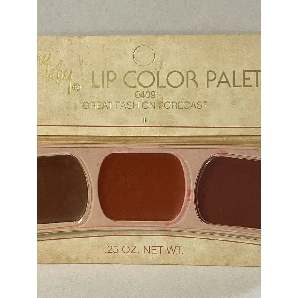 Vintage Mary Kay Lip Color‎ Palette Collection 0409 Great Fashion Forecast